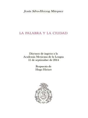 cover image of La palabra y la ciudad